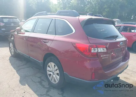 2016 Subaru Outback 2.5I Premium z USA, uszkodzony, nr VIN 4S4BSACC9G3302616